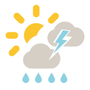 Rain, thunderstorms likely