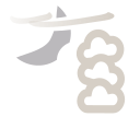 Mixed with few cirrus with some thunderstorm clouds possible