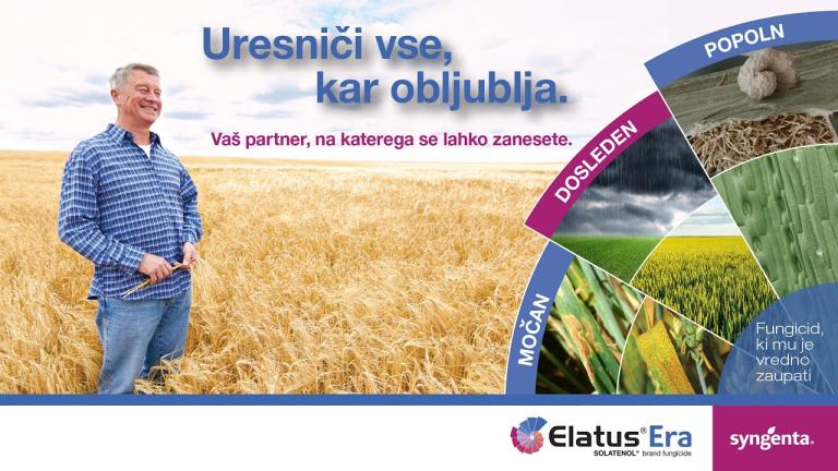 Elatus Era | Najbolj inovativen in močan fungicid za varstvo žit